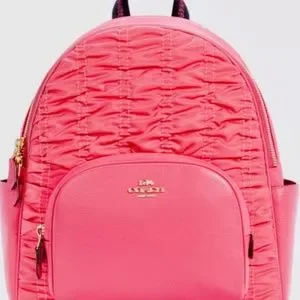 Coach confetti pink backpack-NWT Coach | Bags | Nwt Authentic Coach Court Backpack With  main image 3